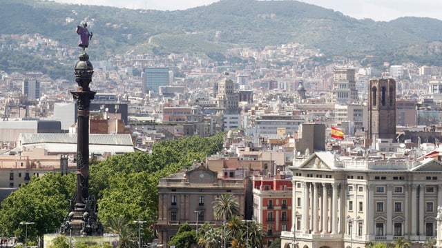 Las Ramblas in Barcelona Las Ramblas in Barcelona