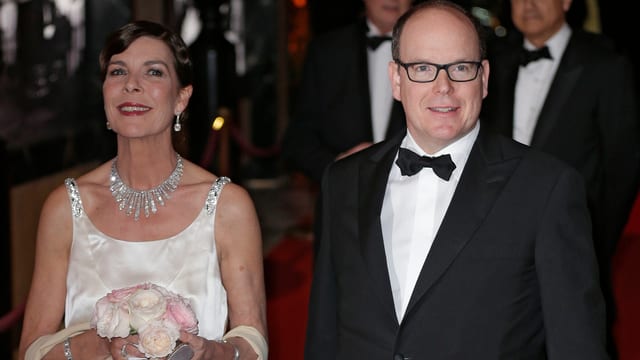 Fürst Albert und Prinzessin Caroline. Fürst Albert und Prinzessin Caroline.