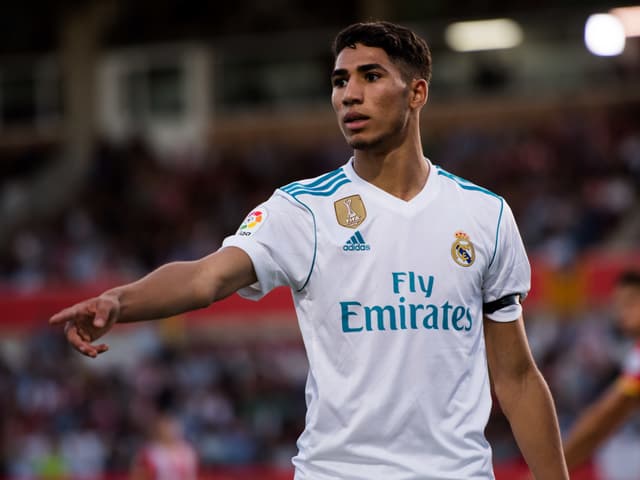 Achraf Hakimi im Real-Dress