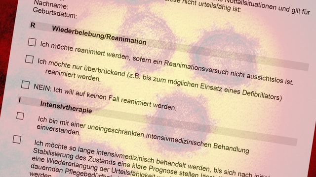 Corona: Behandlung ja oder nein? Corona: Behandlung ja oder nein?
