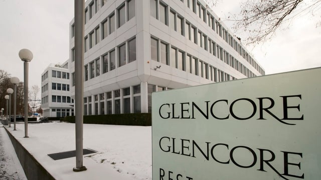 Das Hauptgebäude von Glencore. Das Hauptgebäude von Glencore.