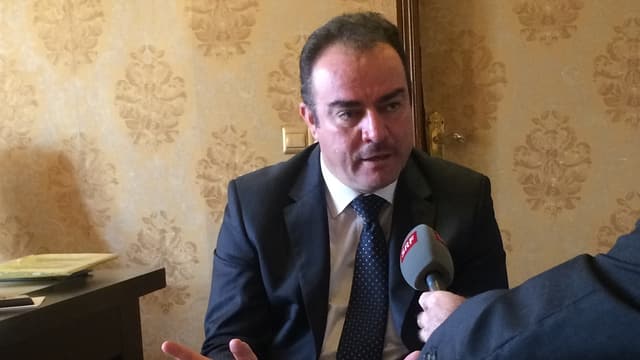 Der kurdische Politiker Aras Khoshnaw (KPD) in Erbil. Der kurdische Politiker Aras Khoshnaw (KPD) in Erbil.