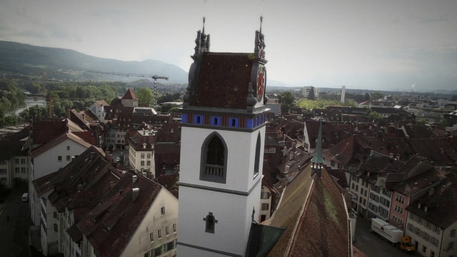 Aarau von oben Aarau von oben
