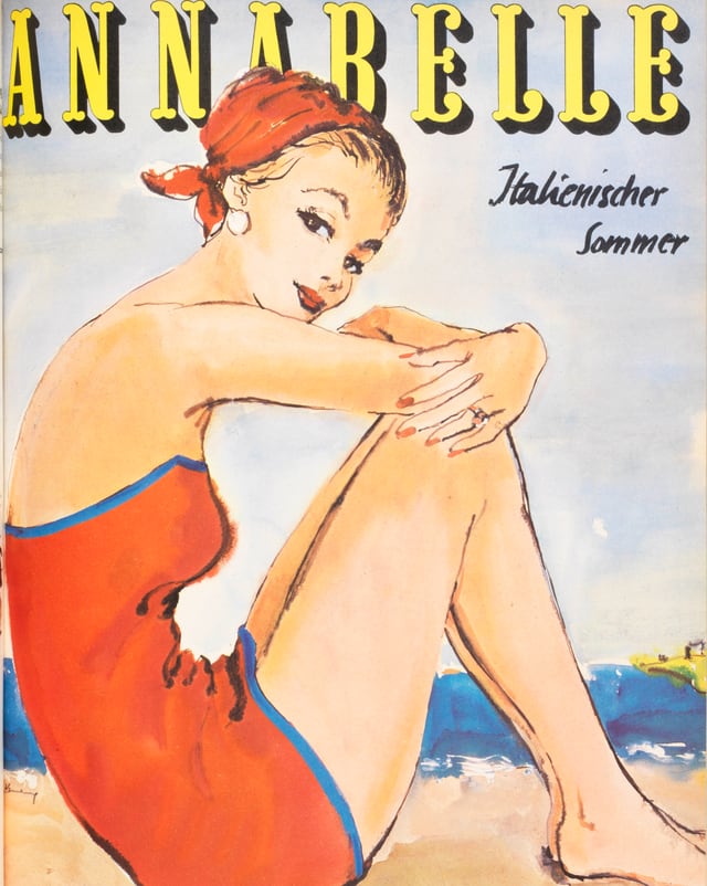 Bis in die 50er-Jahre waren die Titelbilder noch illustriert. 