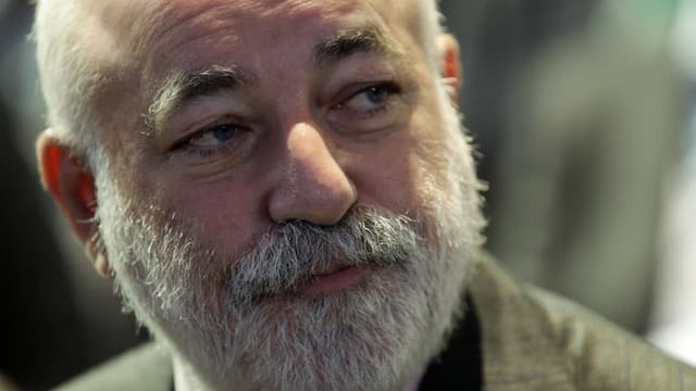 Portrait von Viktor Vekselberg mit weissem Bart. Portrait von Viktor Vekselberg mit weissem Bart.