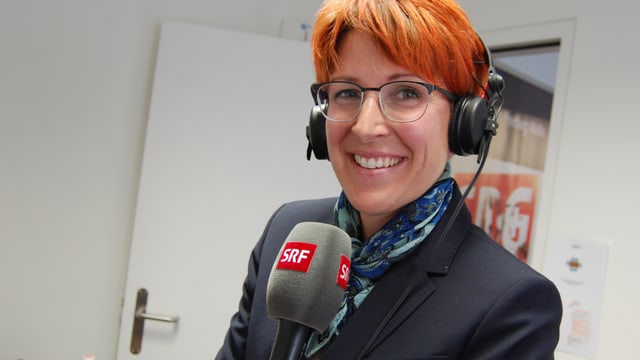 Priska Dellberg im Porträt. Priska Dellberg im Porträt.