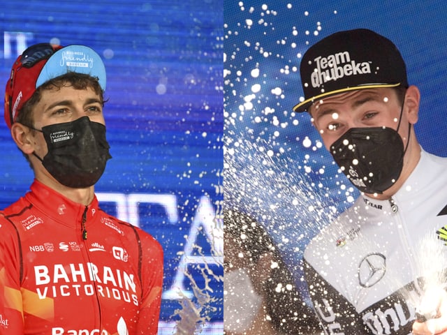 Gino Mäder, Mauro Schmid Gino Mäder, Mauro Schmid