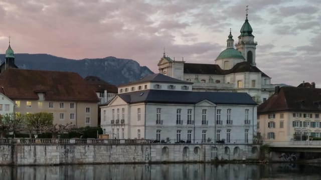 Solothurn an der Aare. Solothurn an der Aare.