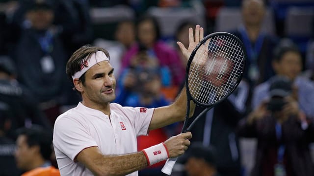 Il giugader da tennis Roger Federer Il giugader da tennis Roger Federer