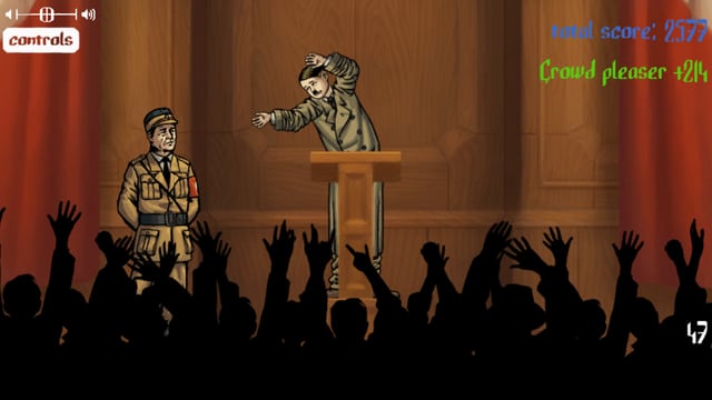 Hitler hält eine Rede. Hitler hält eine Rede.