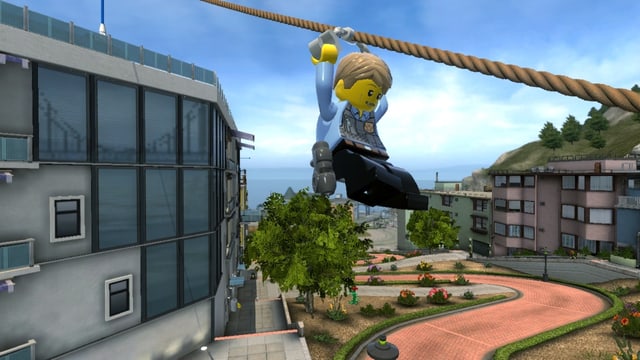Spielszene aus «Lego City Undercover» Spielszene aus «Lego City Undercover»