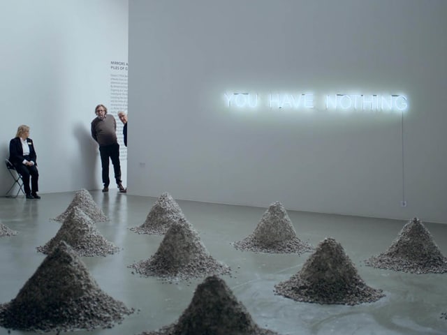 Totale einer Kunsthalle im Film «The Square». Totale einer Kunsthalle im Film «The Square».