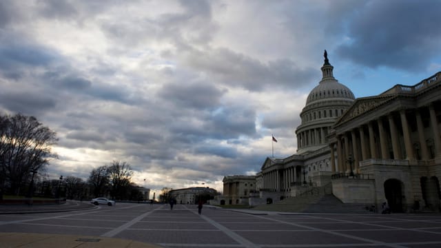 Das Capitol in Washington, der Sitz des Kongresses