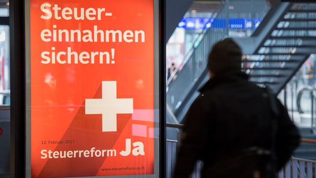 Abstimmungsplakat Unternehmenssteuerreform III Abstimmungsplakat Unternehmenssteuerreform III