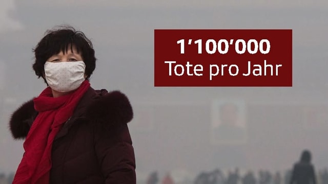 Chinesin mit Mundschutz Chinesin mit Mundschutz