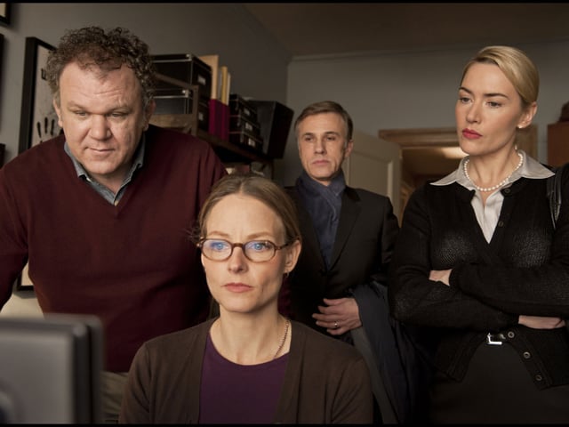 John C. Reilly, Jodie Foster, Christoph Waltz und Kate Winslet im Film «Carnage». John C. Reilly, Jodie Foster, Christoph Waltz und Kate Winslet im Film «Carnage».