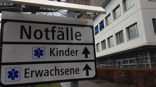 Notfall-Schild Notfall-Schild