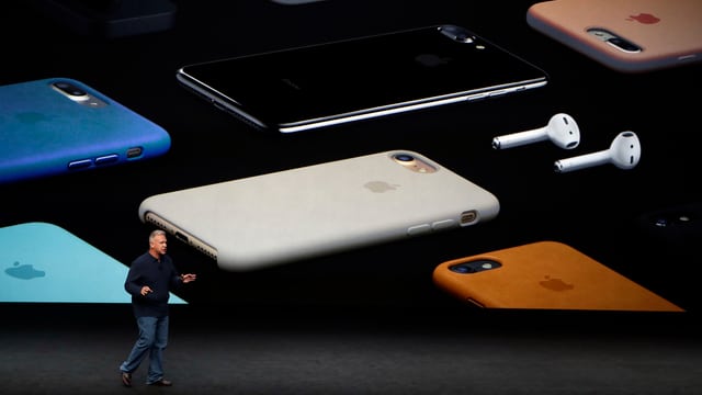 Apple präsentiert das iPhone 7. Apple präsentiert das iPhone 7.