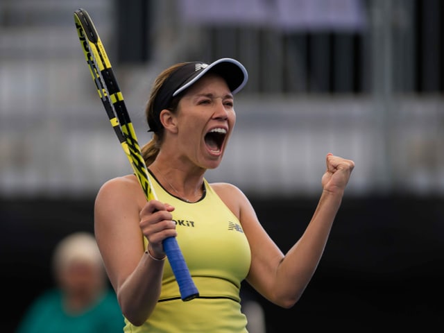 Danielle Collins. Danielle Collins.