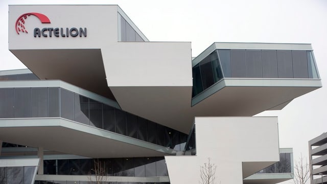 Das Gebäude von Actelion in Allschwil. Das Gebäude von Actelion in Allschwil.
