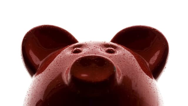 Ein rosarotes Sparschwein Ein rosarotes Sparschwein