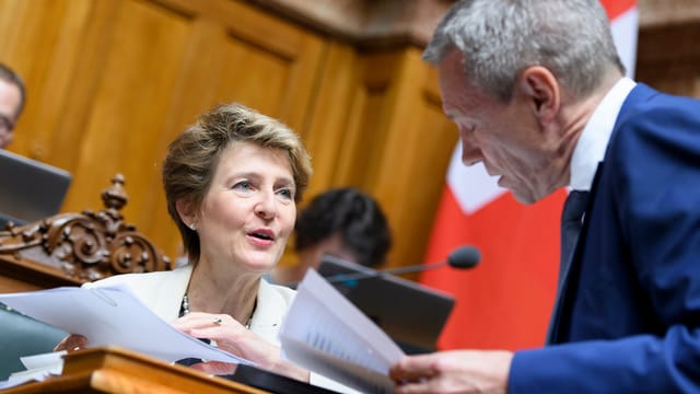 Bundesrätin Simonetta Sommaruga Bundesrätin Simonetta Sommaruga