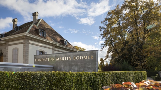 Das Gebäude der Fondation Bodmer. Das Gebäude der Fondation Bodmer.