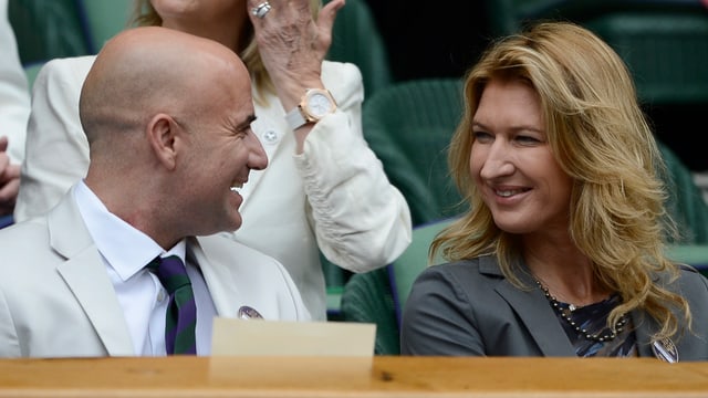 Andre Agassi und Steffi Graf Andre Agassi und Steffi Graf