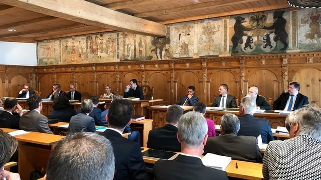 Der Saal des Grossen Rates Innerrhoden in Appenzell. Der Saal des Grossen Rates Innerrhoden in Appenzell.