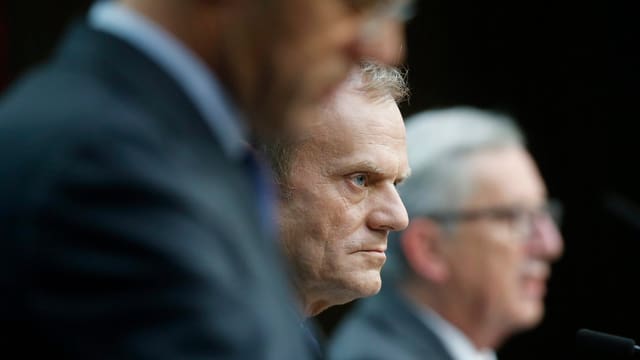 Der Präsident des Europäischen Rates, Donald Tusk. Der Präsident des Europäischen Rates, Donald Tusk.