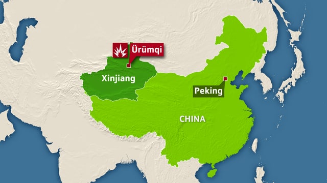Karte China Karte China
