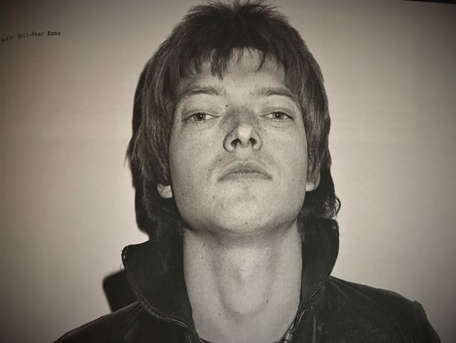 Punkrocker Rams als junger Mann Punkrocker Rams als junger Mann