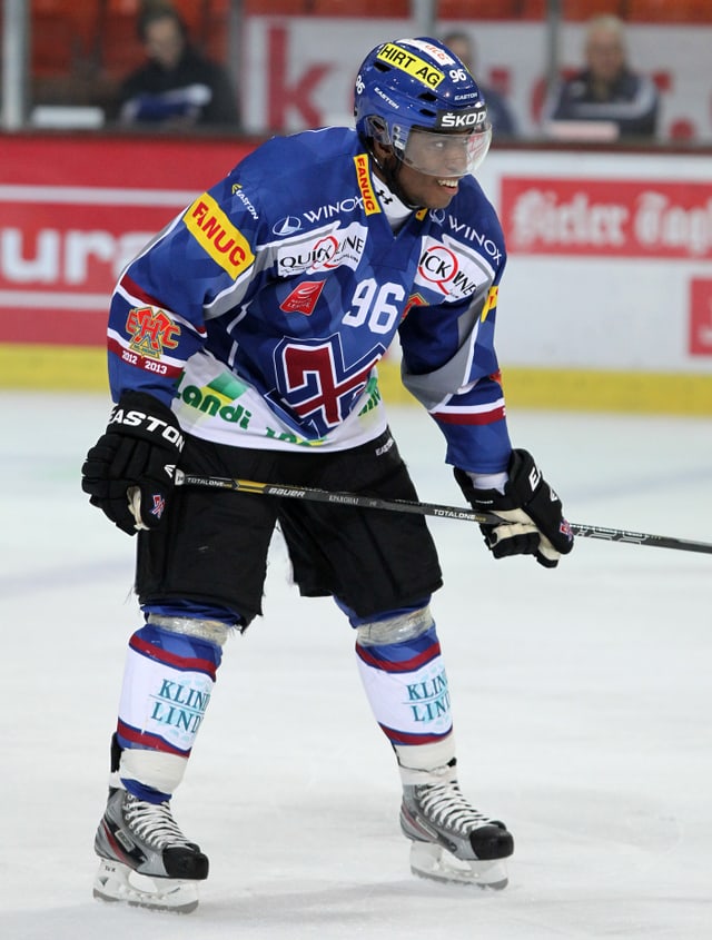 Biel-Verteidiger Clarence Kparghai. Biel-Verteidiger Clarence Kparghai.