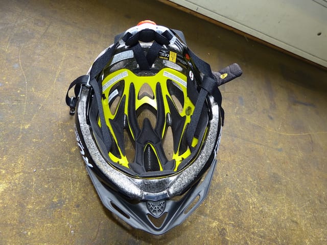 Fahrradhelm-Innenseite Fahrradhelm-Innenseite