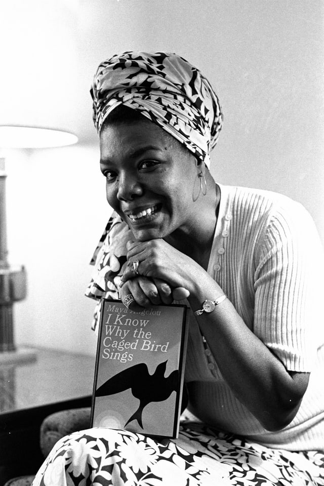 Maya Angelou und ihr Buch «I Know Why the Caged Bird sings» Maya Angelou und ihr Buch «I Know Why the Caged Bird sings»