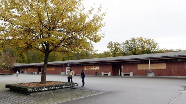 Innenhof des Bundeszentrums. Innenhof des Bundeszentrums.