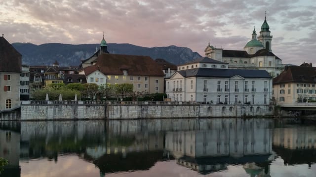 Blick auf Altstadt Solothurn Blick auf Altstadt Solothurn