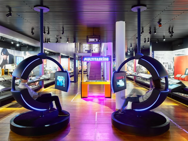 Austellungsraum im Museum für Kommunikation Austellungsraum im Museum für Kommunikation