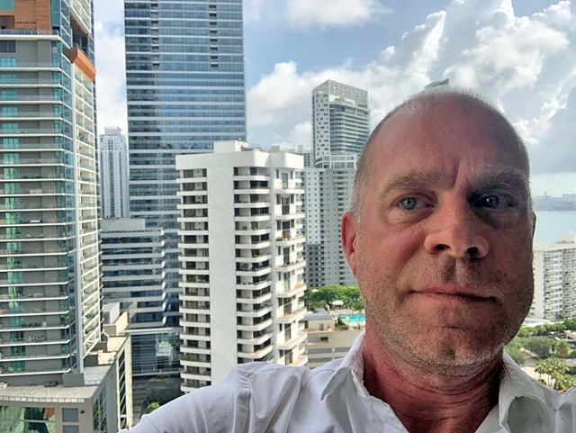 Matthias Kündig im Stadtteil Brickell Matthias Kündig im Stadtteil Brickell