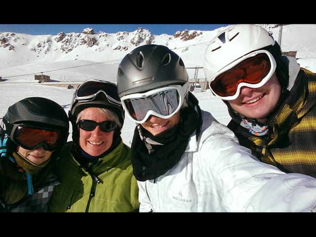 Familien-Selfie.