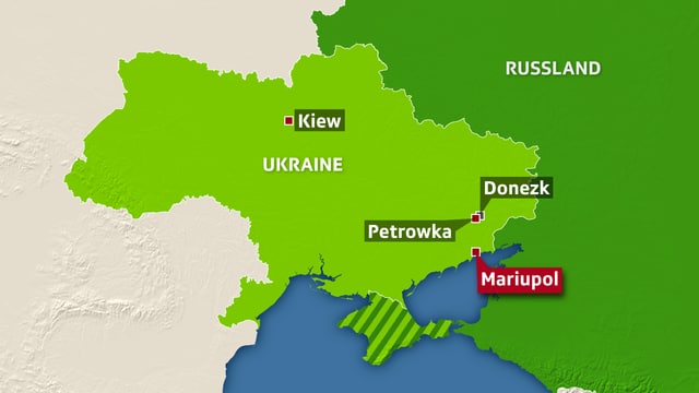 Karte der Ukraine Karte der Ukraine
