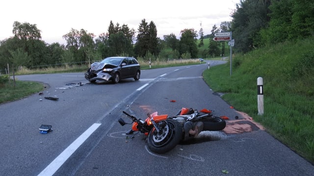 Unfallstelle Unfallstelle