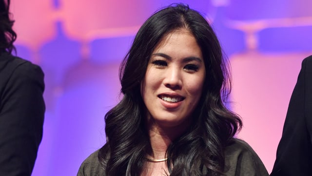 Porträt von Gewinnerin Mai Thi Nguyen-Kim. Porträt von Gewinnerin Mai Thi Nguyen-Kim.