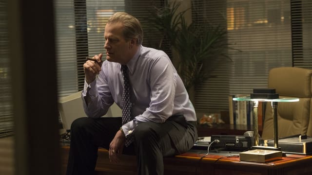 Widersprüchliche Hauptfigur John O'Neill (brilliant verkörpert von Jeff Daniels). Widersprüchliche Hauptfigur John O'Neill (brilliant verkörpert von Jeff Daniels).