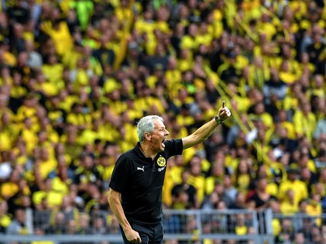 BVB-Trainer Lucien Favre. BVB-Trainer Lucien Favre.