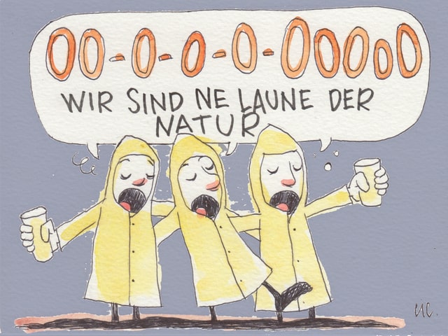 Regen macht den Gamplern nichts. Regen macht den Gamplern nichts.