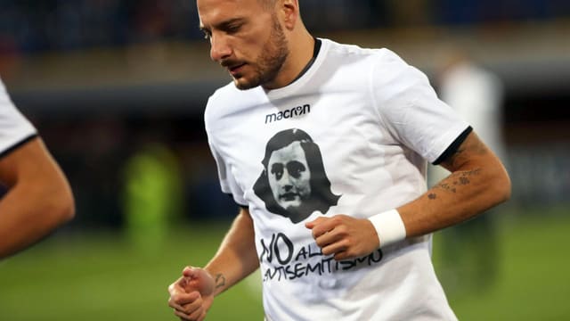 Ciro Immobile von Lazio Rom. Ciro Immobile von Lazio Rom.