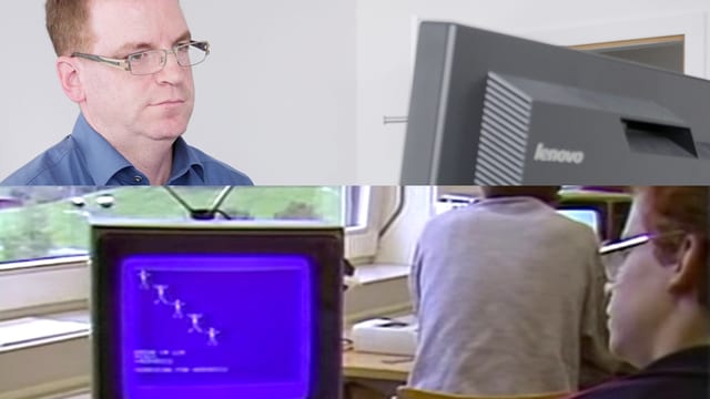Marco Abriani 1983 im Schweiz aktuell-Beitrag - und heute. Als IT-Verantwortlicher bei der Firma Isa Bodywear. Marco Abriani 1983 im Schweiz aktuell-Beitrag - und heute. Als IT-Verantwortlicher bei der Firma Isa Bodywear.