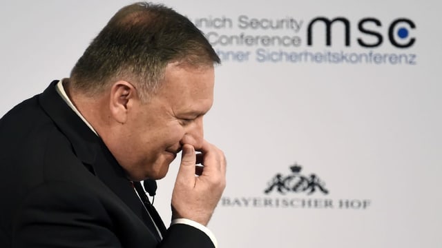 US-Aussenminister Mike Pompeo US-Aussenminister Mike Pompeo