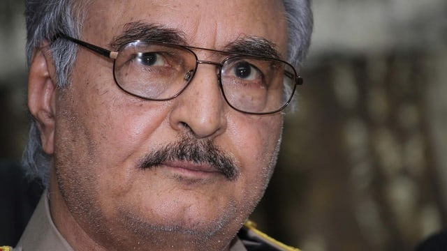 Haftar im Porträt Haftar im Porträt